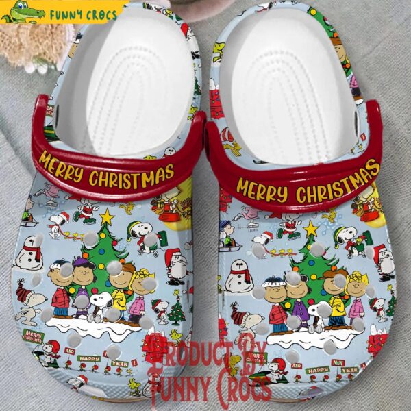 The Peanuts Merry Christmas Snoopy Crocs Shoes 2.jpg