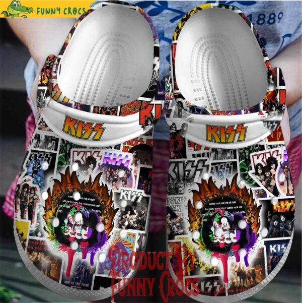 The Rock Band Kiss Crocs Gifts For Fans 1.jpg