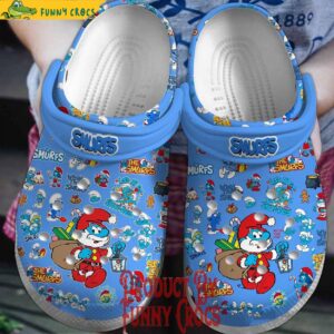 The Smurfs Christmas Crocs Shoes 1.jpg