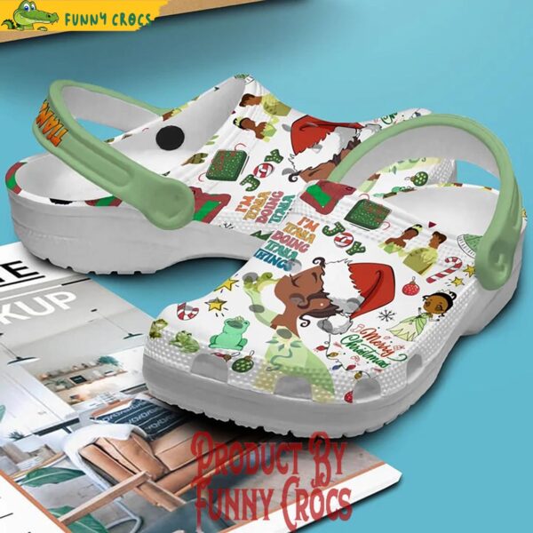 Tiana The Princess Christmas Crocs Shoes 2.jpg