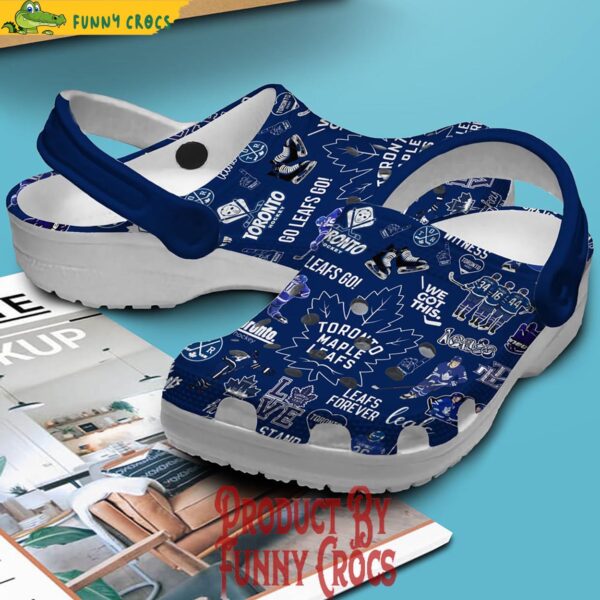 Toronto Maple Leafs Crocs For Adults 3.jpg