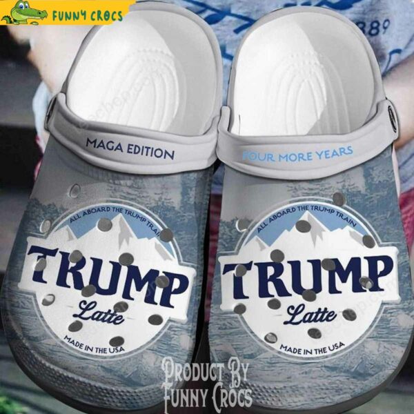 Trump Latte Crocs Clog Shoes.jpg