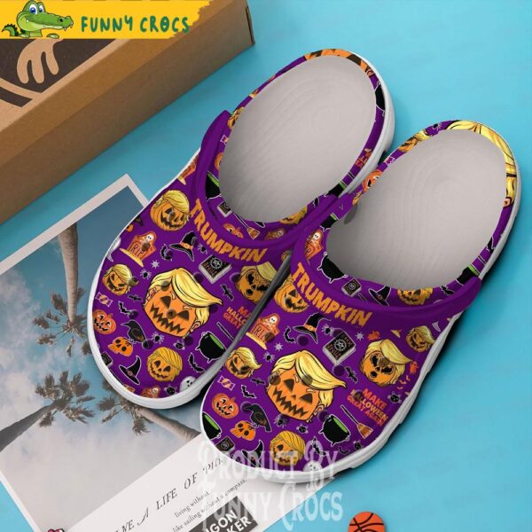 Trumpkin Happy Halloween Crocs Clogs 2.jpg