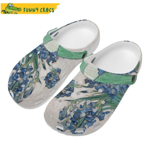 Van Gogh Flower Crocs Shoes 2.jpg