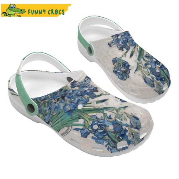 Van Gogh Flower Crocs Shoes 3.jpg