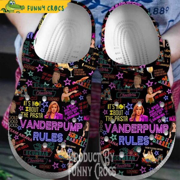 Vanderpump Rules Its Not About The Pasta Crocs Shoes 2.jpg