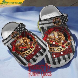 Volunteer Firefighter Of American Crocs Shoes Gifts For Family 1.jpg