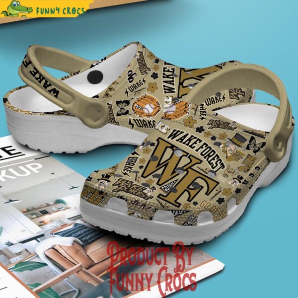 Wake Forest Demon Deacons Baseball Crocs For Adults 2.jpg