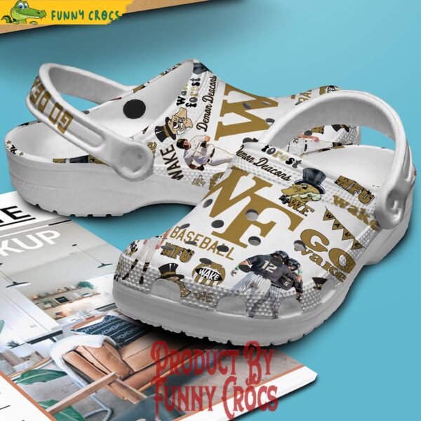 Wake Forest Demon Deacons Baseball Crocs Slippers 2.jpg