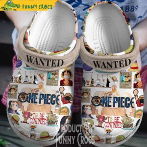 Wanted Poster One Piece Crocs Shoes 1.jpg