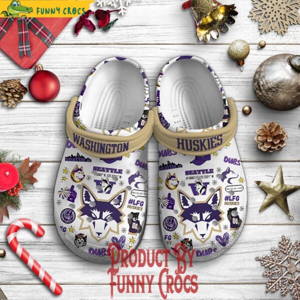 Washington Huskies Seattle Crocs Shoes 2.jpg