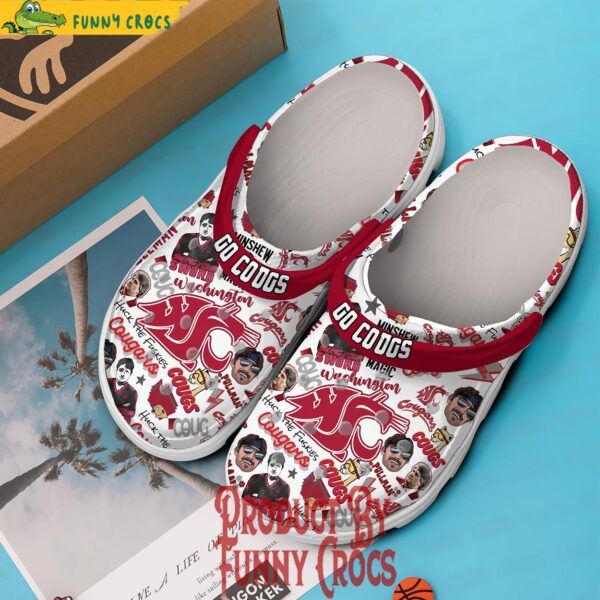 Washington State Wazzu Go Coogs Huck The Fuskies Cougars Crocs Shoes 2.jpg