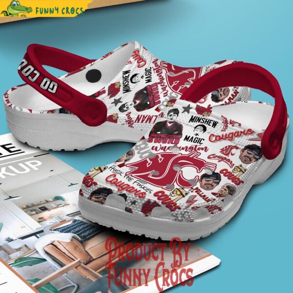 Washington State Wazzu Go Coogs Huck The Fuskies Cougars Crocs Shoes 3.jpg