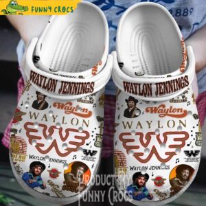 Waylon Jennings I ve Always Been Crazy Music Crocs Shoes 1.jpg