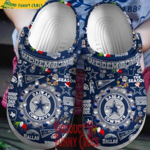 We Dem Boyz Dallas Cowboys Christmas Crocs 1.jpg