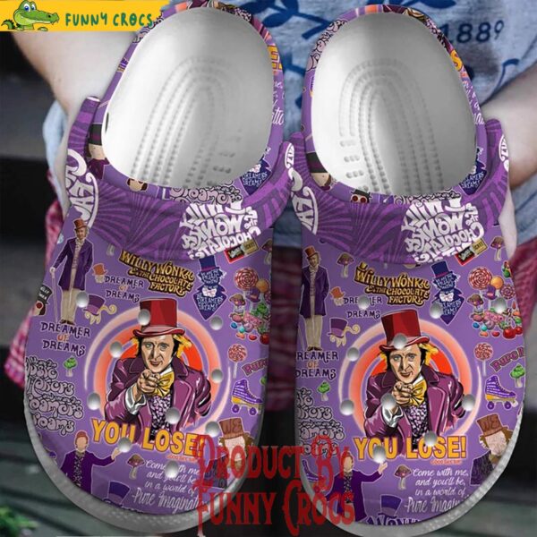 Willy Wonka The Chocolate Factory Purple Crocs Shoes 1.jpg