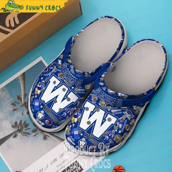 Winnipeg Blue Bombers News Crocs Shoes 2.jpg