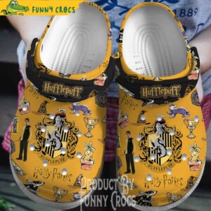 Yellow Harry Potter Hufflepuff Crocs Clogs 1.jpg