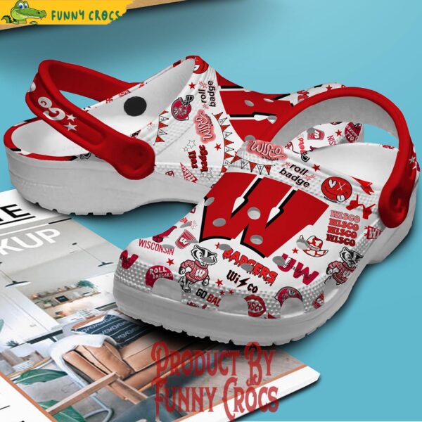 footwearmerch wisconsin badgers ncaa sport crocs crocband clogs shoes comfortable for men women and kids lpj4r 9 11zon.jpg